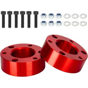 AEagle 3" Front Leveling Lift Kit for 2007-2019 Silverado Sierra, 2007-2019 Tahoe 1500, Forged 3 inch 6 Lug Aluminum Strut Spacers