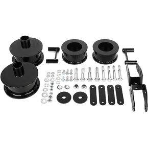 ECCPP 2.5 inch Front 2 inch Rear Leveling lift kit for Jeep 2007-2018 Lift Strut Spacer Compatible for Jeep Wrangler 2L 2018 Front Lift Spacers Rear Lift Blocks