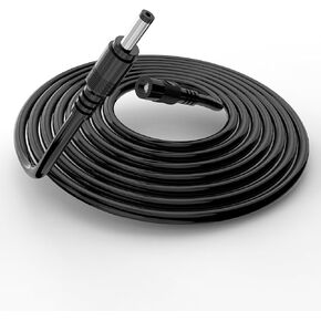 Tonton 21W 10Ft Extension Cable 15V for Ring Solar Panel and Super Solar Panel, Google Nest WiFi AC2200 Router 2nd Gen, Google Nest Home Hub, Echo 1st 2nd Gen, Echo Show Echo Plus, Look, Link Fire TV