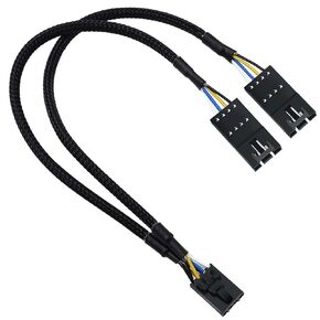 موزع COMeap RGB لمحور Corsair RGB، وعقدة الإضاءة الأساسية وقائد iCUE CORE XT، وكابل تمديد مروحة 4 دبوس ذكر إلى أنثى لمروحة Corsair RGB ML/LL/QL/SP/HD 9 بوصات in Kuwait