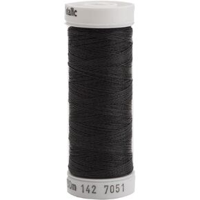 Sulky Metallic Thread for Sewing, Black