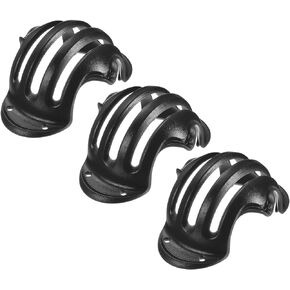 3 Pack Golf Ball Liner - Line Marking Drawing Stencils Marker Template Linear Alignment, Durable, Apply to Golf Sport (41mm ID, Black)