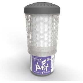 F-Matic Twist Air Freshener Refill, Lavender Morning, Premium Fragrance, Odor Counteractant, Spill Resistant, No Batteries, Eco-Friendly, Recyclable, Lasts 60 Days, Pack of 6 in Kuwait