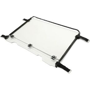 HECASA UTV 2-in-1 Flip Windshield Compatible with 2014+ Polaris RZR S/RZR XP 4 1000 Scratch Resistant Fold Down Windscreen