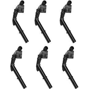 ENA Ignition Coil Pack Set of 6 Compatible with Mercedes Benz C300 CL550 C350 E300 E350 E400 GL450 R350 SLK350 CLS550 GLS550 CL63 GLE63 SLK350 SLK55 AMG V6 V8 3.5 4.7 5.5 Replacement for UF733 UF741