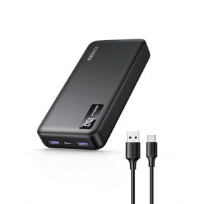 UGREEN Power Bank, 20000mAh 22.5W Portable Charger USB C Input&Output PD 3.0 Fast Charging Battery Pack with Digital Display for iPhone 15/14/13/12, Galaxy S24/S23, Pixel 8, ipad, LG, etc