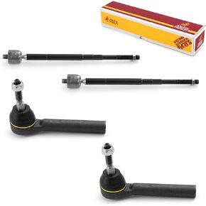 Metrix Premium 4 PCS Inner and Outer Tie Rod End Kit EV800934, ES800403 Fits 2011-2016 Chrysler Town & Country, 2011-2019 Dodge Grand Caravan, 2012-2015 Ram C/V