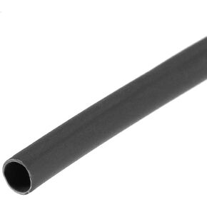 uxcell Heat Shrink Tubing, 1/16"(1.5mm) Dia 3.4mm Flat Width 2:1 Ratio Shrinkable Tube Cable Sleeve 10ft - Black