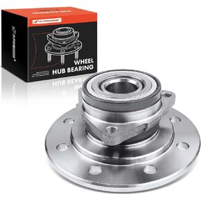 A-Premium 2 x Front Wheel Bearing and Hub Assembly Compatible with Dodge Ram 2500 1994-1999, 4WD & with 2-Wheel ABS & 4 Hole Rectangular Flange