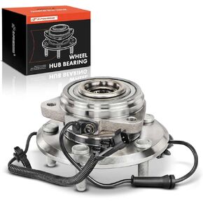A-Premium 513272 Front Wheel Bearing and Hub Assembly with ABS & 5-Lug Compatible with Jeep Wrangler 2007-2016, with 4-Wheel ABS