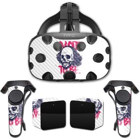 MightySkins Carbon Fiber Skin for HTC Vive Full Coverage - Not to Be | Protective, Durable Textured Carbon Fiber Finish | Easy to Apply, Remove, and Change Styles | Made in The USA