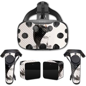 MightySkins Carbon Fiber Skin for HTC Vive Full Coverage - Last of Us | Protective, Durable Textured Carbon Fiber Finish | Easy to Apply, Remove, and Change Styles | Made in The USA