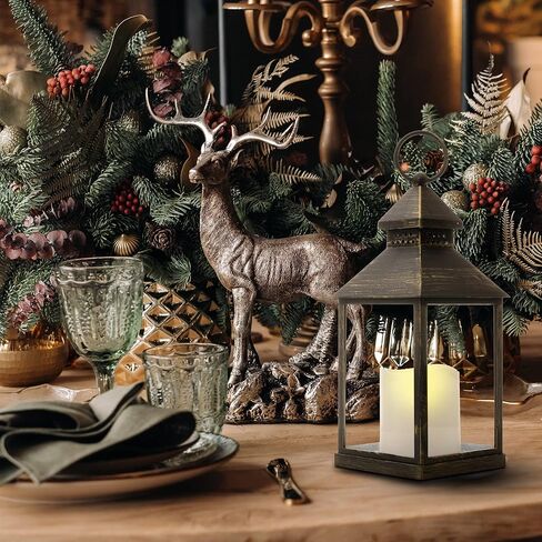 عيد الميلاد ديكور شمعة فانوس ديكور معلق فانوس لطاولات المنزل الداخلي والمواقد والباحات في الهواء الطلق in Kuwait