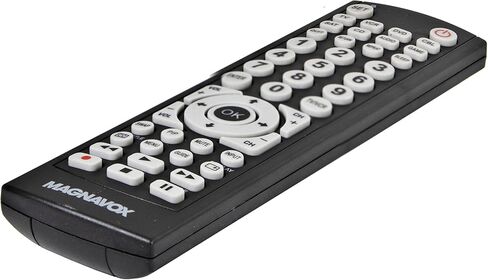 ماجنافوكس MC348 8 في 1 جهاز تحكم عن بعد عالمي | تحكم في ما يصل إلى 8 أجهزة باستخدام جهاز تحكم عن بعد واحد | يعمل مع معظم العلامات التجارية الكبرى | يعمل مع التلفزيون وأقراص DVD وVCR الفضائية والمزيد | in Kuwait