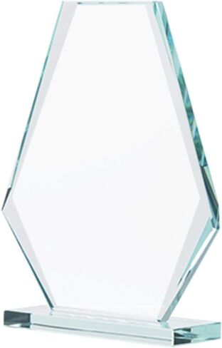 Making A Difference Jade Pyramid Crystal Award, 6" H Custom Making A Difference Award, Engraving Included Prime in Saudi Arabia