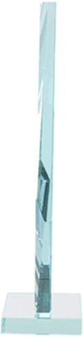 Making A Difference Jade Pyramid Crystal Award, 6" H Custom Making A Difference Award, Engraving Included Prime in Saudi Arabia