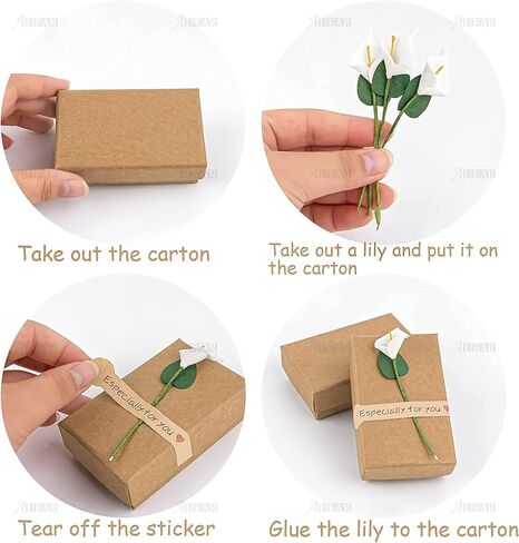 AUEAR, 10 Pack Jewelry Gift Box Set Filled with Foam Insert for Anniversaries Wedding Birthday Valentine's Day (3.5 x 1 x 2.2 In) in Saudi Arabia