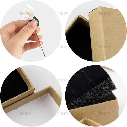 AUEAR, 10 Pack Jewelry Gift Box Set Filled with Foam Insert for Anniversaries Wedding Birthday Valentine's Day (3.5 x 1 x 2.2 In) in Saudi Arabia