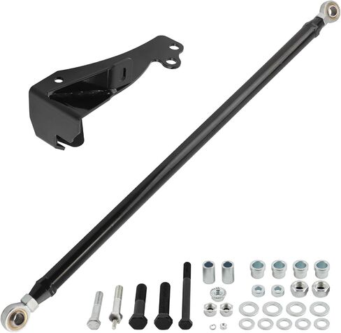 قضيب مسار قابل للتعديل من maxpeedingrods لسيارة دودج رام 1500 2500 3500 1994-2001 4x4 مع رفع 0-4 بوصة، قضيب بانهارد أمامي مع دعامة نقل in Kuwait
