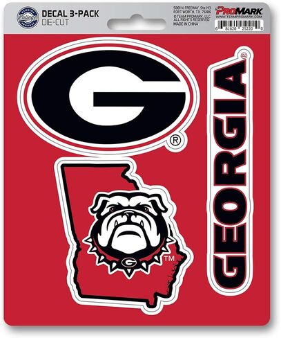 FANMATS NCAA Georgia Bulldogs Team Decal in Saudi Arabia