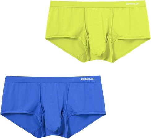Bulge Enhancing Pouch Mens Boxer Briefs Elephant Nose Trunk Underwear Sexy Breathable Underpanties in Saudi Arabia
