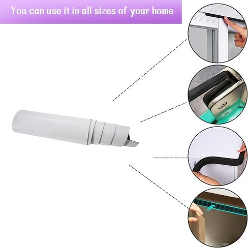 Foam Sheet with Adhesive - 60" x 8" x 1/2" (L*W*T), Black Closed Cell Neoprene Cushion Mat EVA Foam Insulation Padding Soundproof Sheet Roll for Cabinet, DIY Project in Saudi Arabia
