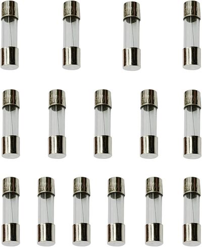 15PCS 5x20mm F0.63AL 250V Glass Fuses 0.2 x 0.78 Inch 0.63A 0.63amp Fast-Blow Fuse (F0.63A) in Kuwait