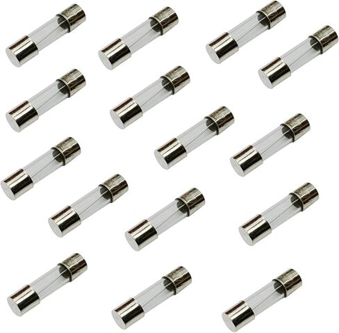 15PCS 5x20mm F0.63AL 250V Glass Fuses 0.2 x 0.78 Inch 0.63A 0.63amp Fast-Blow Fuse (F0.63A) in Kuwait