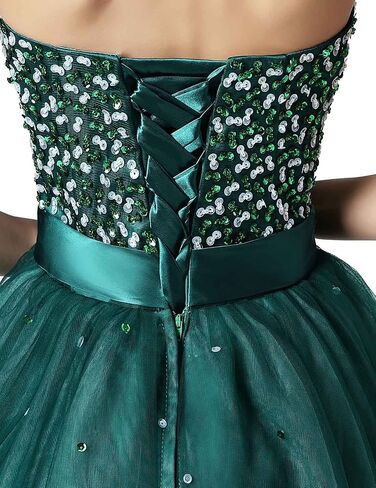 Sarahbridal Womens Short Tullle Sequins Homecoming Dresses Mine Prom Party Gowns in Saudi Arabia