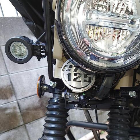 طقم إضاءة LED عالي السطوع مع مجموعة أسلاك متوافقة مع CT125 Trail 125 Hunter cub (2019-2024) (أبيض نهاري) in Kuwait