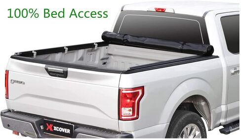 غطاء سرير ناعم قابل للطي، غطاء تونو متوافق مع سرير 2019 2020 2021 2022 2023 2024 سيلفرادو/سييرا 1500 مقاس 5.8 بوصات in Kuwait