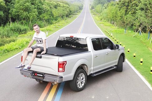 غطاء سرير ناعم قابل للطي، غطاء تونو متوافق مع سرير 2019 2020 2021 2022 2023 2024 سيلفرادو/سييرا 1500 مقاس 5.8 بوصات in Kuwait