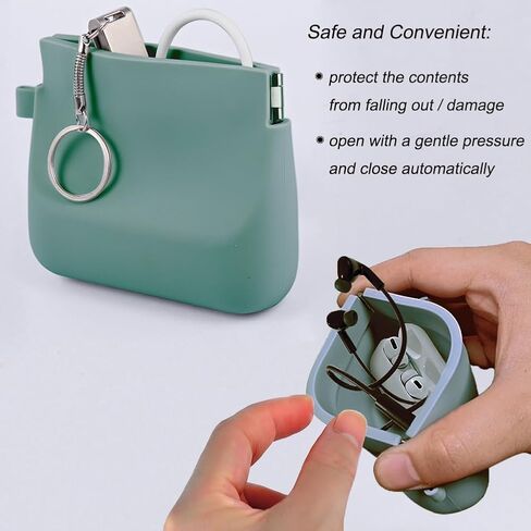 Slim Retainer Case Cute Aligner Case, Silicone Night Mouth Guard Case Retainer Holder, Partial Denture Case for Women and Men (Small, Gray) in Saudi Arabia