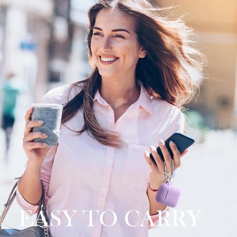 غطاء حافظة AirPods منقوش بالزهور متوافق مع الجيل الثاني/الأول من Apple AirPod، واقي سيليكون ناعم أنيق مع سلسلة مفاتيح، حماية كاملة، رؤية أمامية LED، أخضر صنوبر in Kuwait