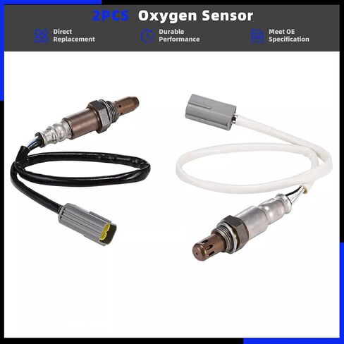 2 قطعة 234-9036 234-4382 مستشعر الأوكسجين O2 متوافق مع نيسان ألتيما 2007-2013 روغ 2008-2013 مجموعة مستشعر الأوكسجين المنبع والمصب in Kuwait
