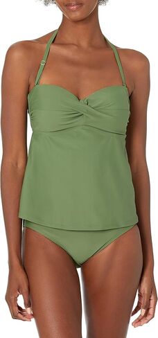 تانكيني نسائي من Catalina Standard Plus Twist Bandeau Tankini in Kuwait