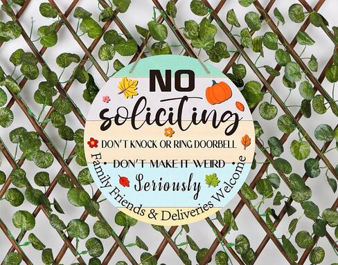 WaaHome مضحك لا علامة التماس للمنزل، 11.3 "الخريف موضوع الأصدقاء الأسرة والتسليم علامة ترحيب للمنزل سقوط الباب الأمامي إكليل الجدار الزينة، مزرعة لا علامة التماس للمنزل الخريف in Kuwait