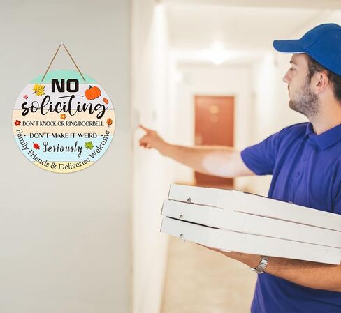 WaaHome مضحك لا علامة التماس للمنزل، 11.3 "الخريف موضوع الأصدقاء الأسرة والتسليم علامة ترحيب للمنزل سقوط الباب الأمامي إكليل الجدار الزينة، مزرعة لا علامة التماس للمنزل الخريف in Kuwait