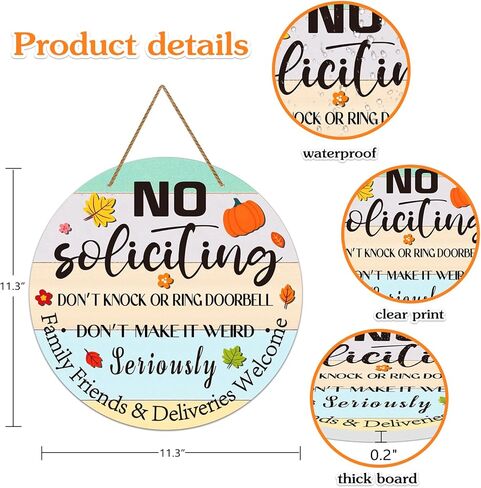 WaaHome مضحك لا علامة التماس للمنزل، 11.3 "الخريف موضوع الأصدقاء الأسرة والتسليم علامة ترحيب للمنزل سقوط الباب الأمامي إكليل الجدار الزينة، مزرعة لا علامة التماس للمنزل الخريف in Kuwait