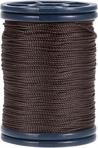 uxcell 0.6mm Polyester Sewing Thread 82 Yards Extra Strong Upholstery Thread Lightly Wax String for Manual and Machine Sews Alloy Orange in Saudi Arabia