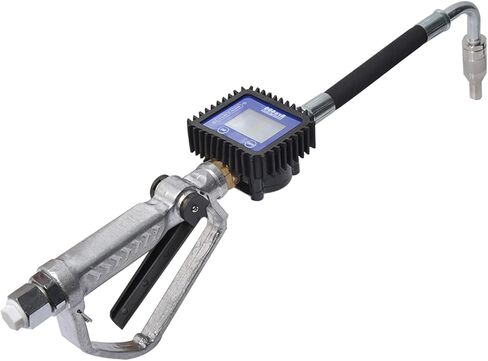 مسدس فوهة صمام التحكم الرقمي في الزيت، مع مدخل NPT 1/2 بوصة، مسدس زيت هوائي، مع شاشة LCD لمقياس التدفق، لزيت المحرك وما إلى ذلك. in Kuwait