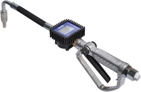 مسدس فوهة صمام التحكم الرقمي في الزيت، مع مدخل NPT 1/2 بوصة، مسدس زيت هوائي، مع شاشة LCD لمقياس التدفق، لزيت المحرك وما إلى ذلك. in Kuwait