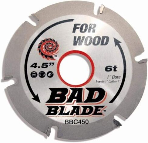 BBC450 Bad Blade Carver 4-1/2" 6 Tooth With 1" Arbor And 7/8", 5/8", And 20mm Reduction Rings in Saudi Arabia