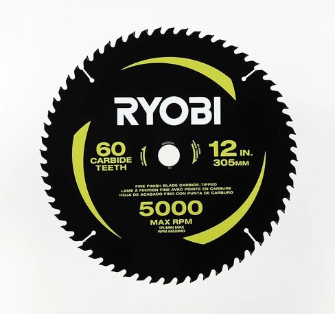 RYOBI 12" 60 Carbide Teeth Thin KERF Miter Saw Blade in Saudi Arabia