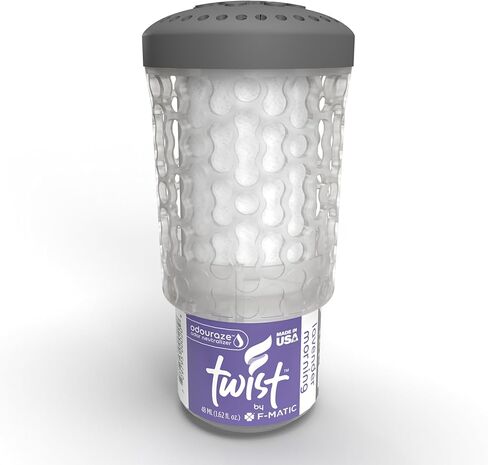 إعادة تعبئة معطر الهواء تويست إف ماتيك، صباح اللافندر، عطر ممتاز، مضاد للرائحة، مقاوم للانسكاب، بدون بطاريات، صديق للبيئة، قابل لإعادة التدوير، يدوم 60 يومًا، عبوة من 6 قطع in Kuwait