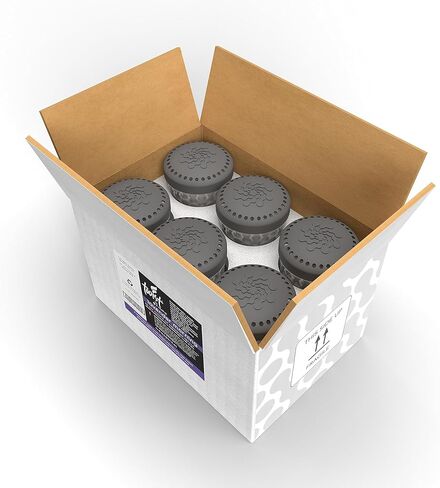 إعادة تعبئة معطر الهواء تويست إف ماتيك، صباح اللافندر، عطر ممتاز، مضاد للرائحة، مقاوم للانسكاب، بدون بطاريات، صديق للبيئة، قابل لإعادة التدوير، يدوم 60 يومًا، عبوة من 6 قطع in Kuwait