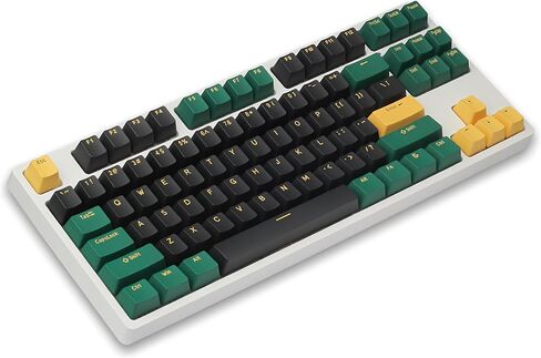 Happy Balls Keycaps Doubleshot PBT Keycap Set Custom OEM Profile Cherry MX Keyset for 61 63 64 66 68 84 87 96 100 104 108 MX Switches لوحات المفاتيح الميكانيكية (مجموعة مفاتيح المريخ) in Saudi Arabia