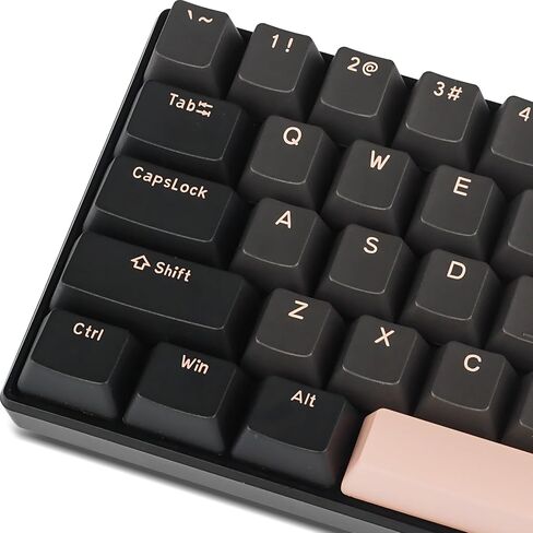 Happy Balls Keycaps Doubleshot PBT Keycap Set Custom OEM Profile Cherry MX Keyset for 61 63 64 66 68 84 87 96 100 104 108 MX Switches لوحات المفاتيح الميكانيكية (مجموعة مفاتيح المريخ) in Saudi Arabia