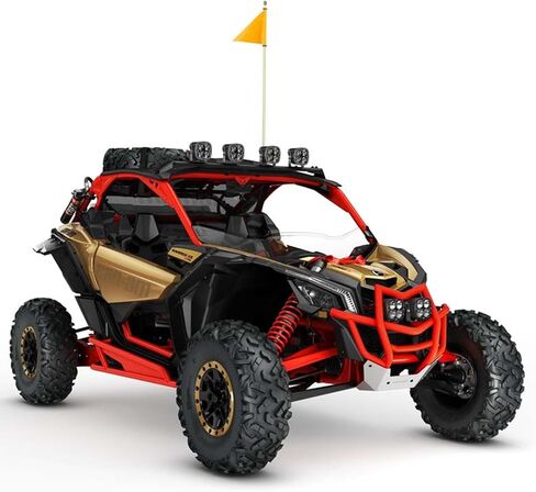 طراز ELITEWILL X3 الأمامي نصف الزجاج الأمامي المقاوم للخدش متوافق مع 2017-2022 Can Am Maverick X3/ X3 Max جميع الموديلات تحل محل OEM #715002909 in Kuwait