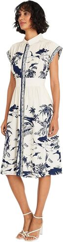 Maggy London Collared Neck Button Multi Occasion Dresses for Women in Saudi Arabia